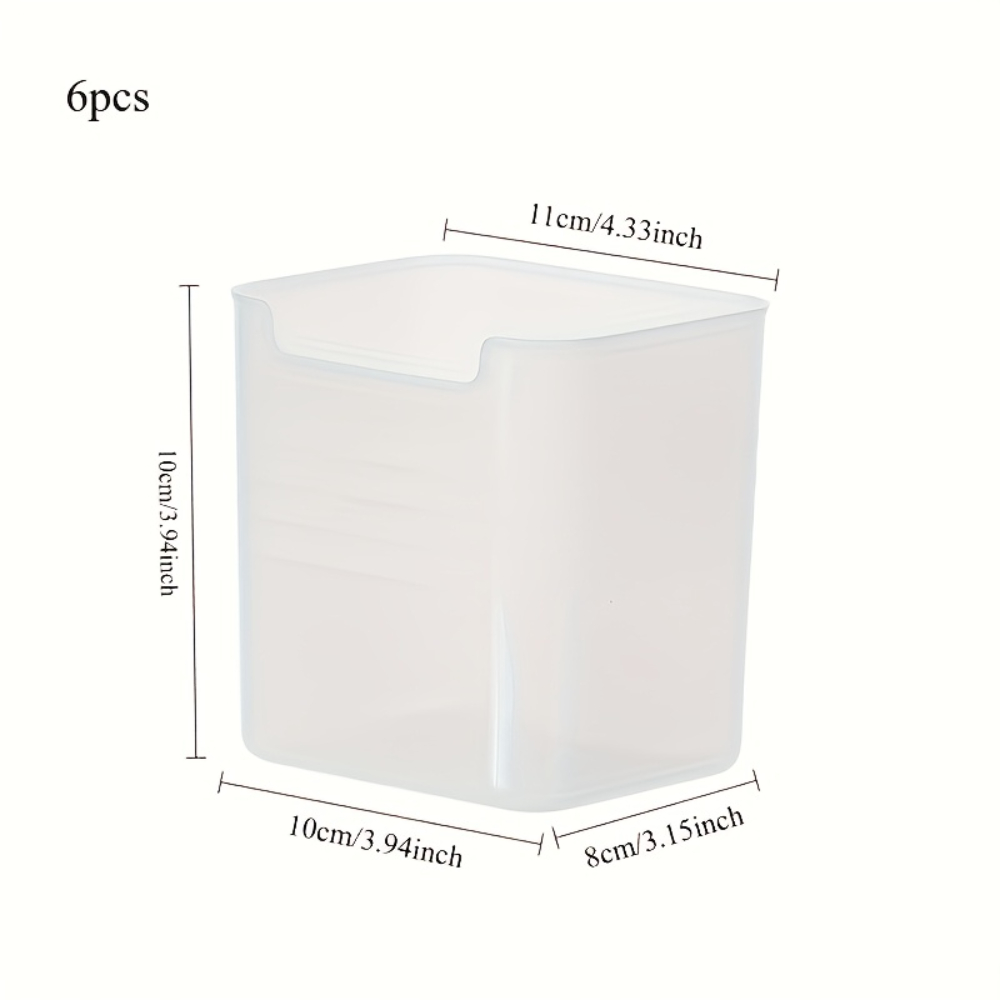 6 stuks doorzichtige koelkasto - Food Storage Handling recensie en prijs