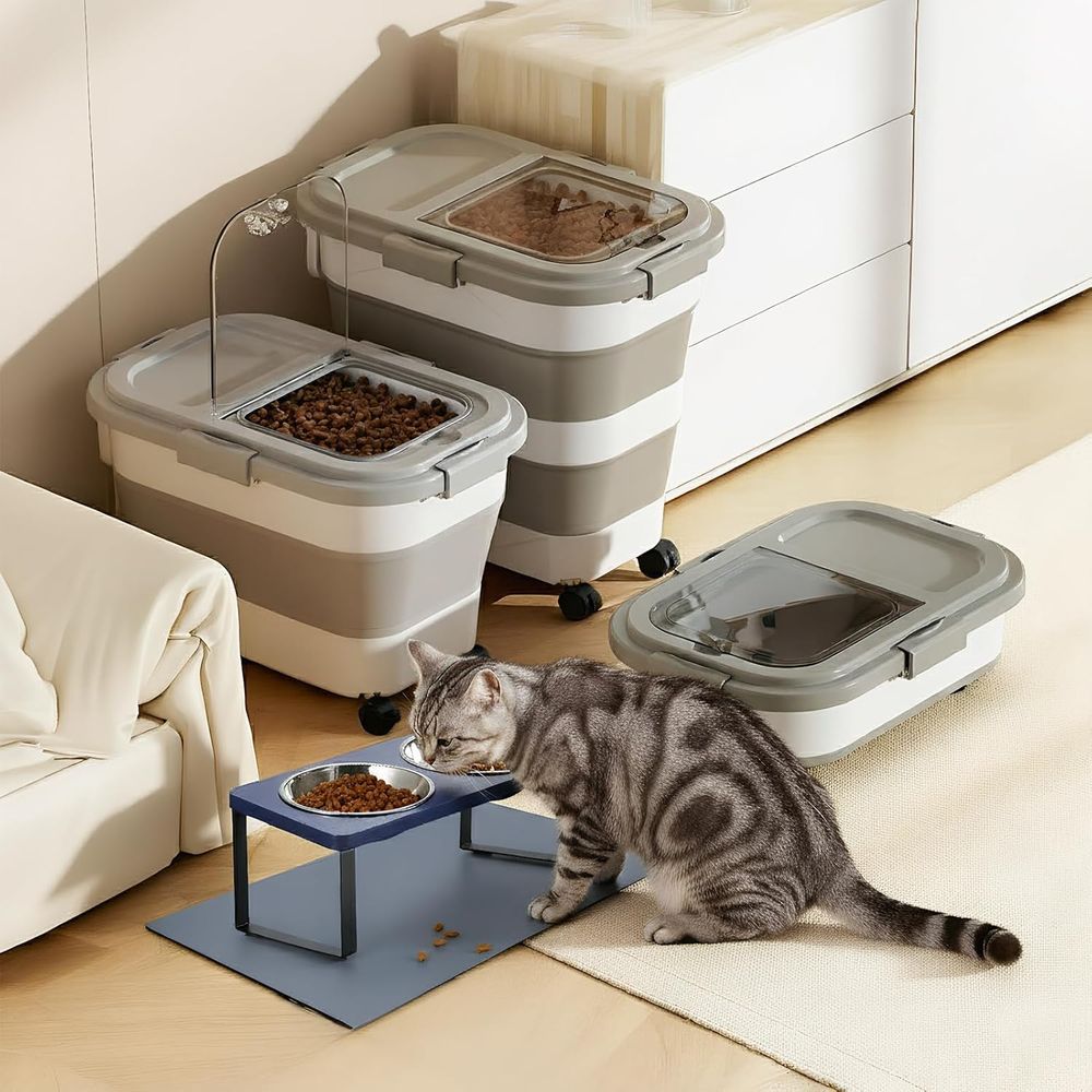 15 lbs opvouwbare honden-/katt - Food Storage For Dog recensie en prijs