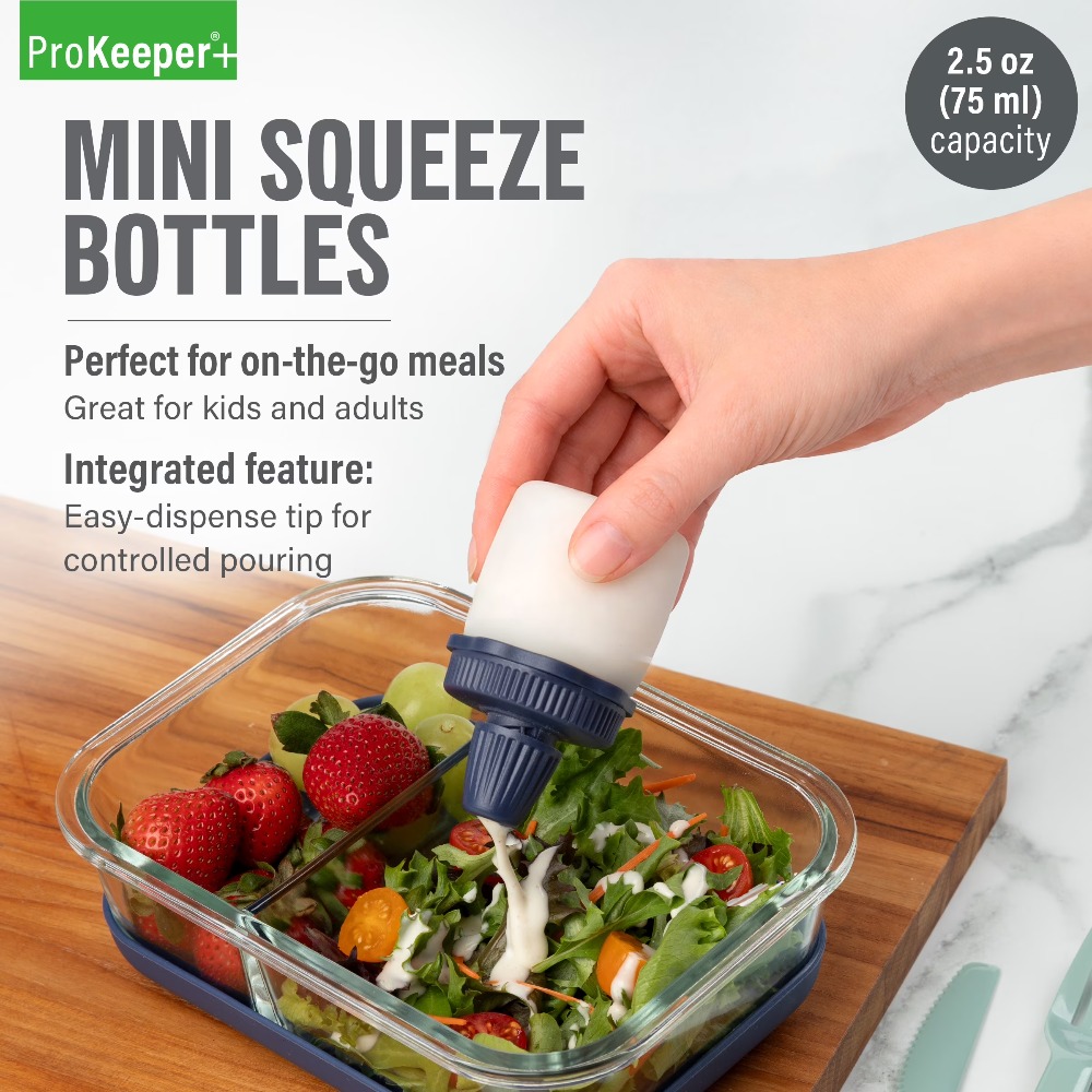 Siliconen knijpflesjes blauw h - Food Storage Silicone recensie en prijs