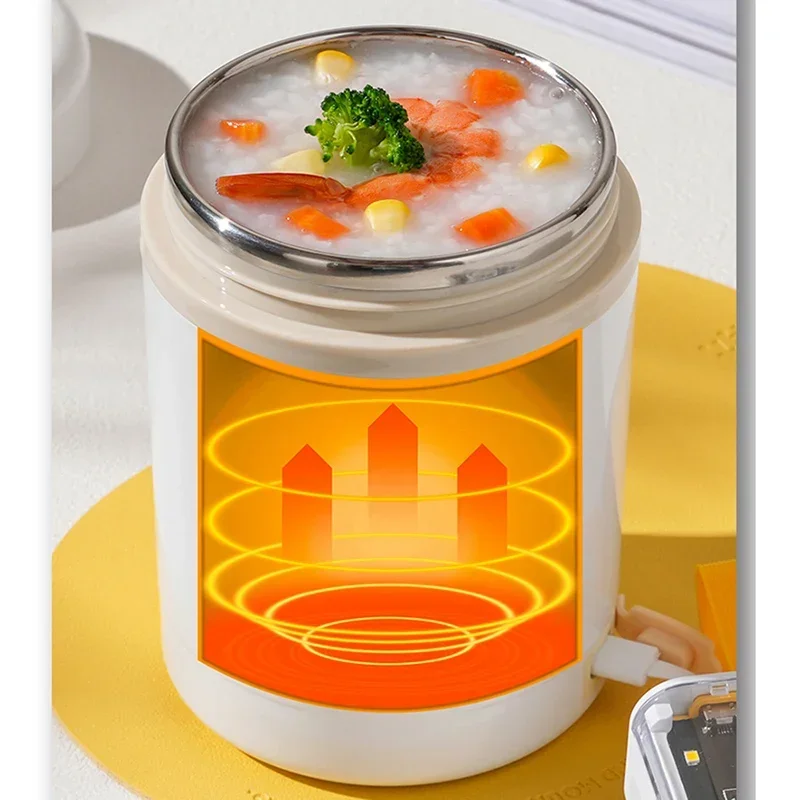 600ML Draagbare USB Elektrisch - Food Storage Warmer recensie en prijs