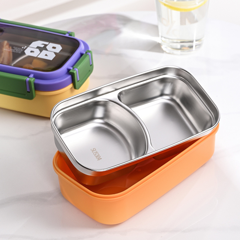 JUSTINLAU 2 Grid Bento Box Roe - Food Storage Square Containers recensie en prijs