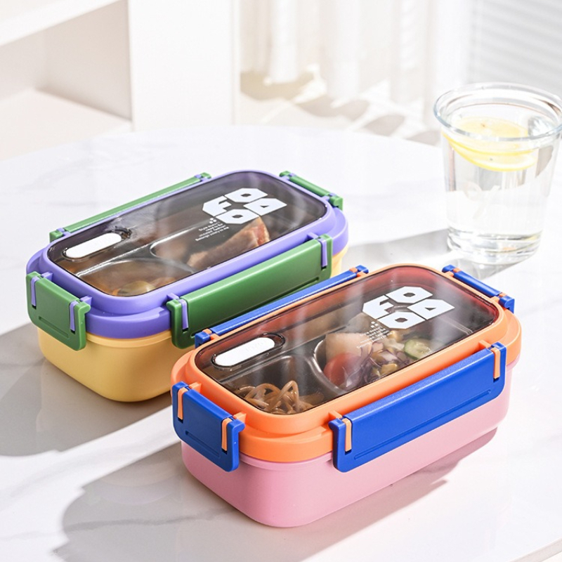 JUSTINLAU 2 Grid Bento Box Roe - Food Storage Square Containers recensie en prijs