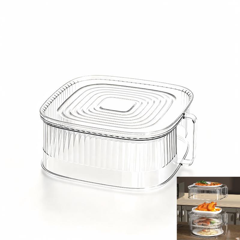 Stapelbare transparante hitteb - Food Storage Non Toxic recensie en prijs