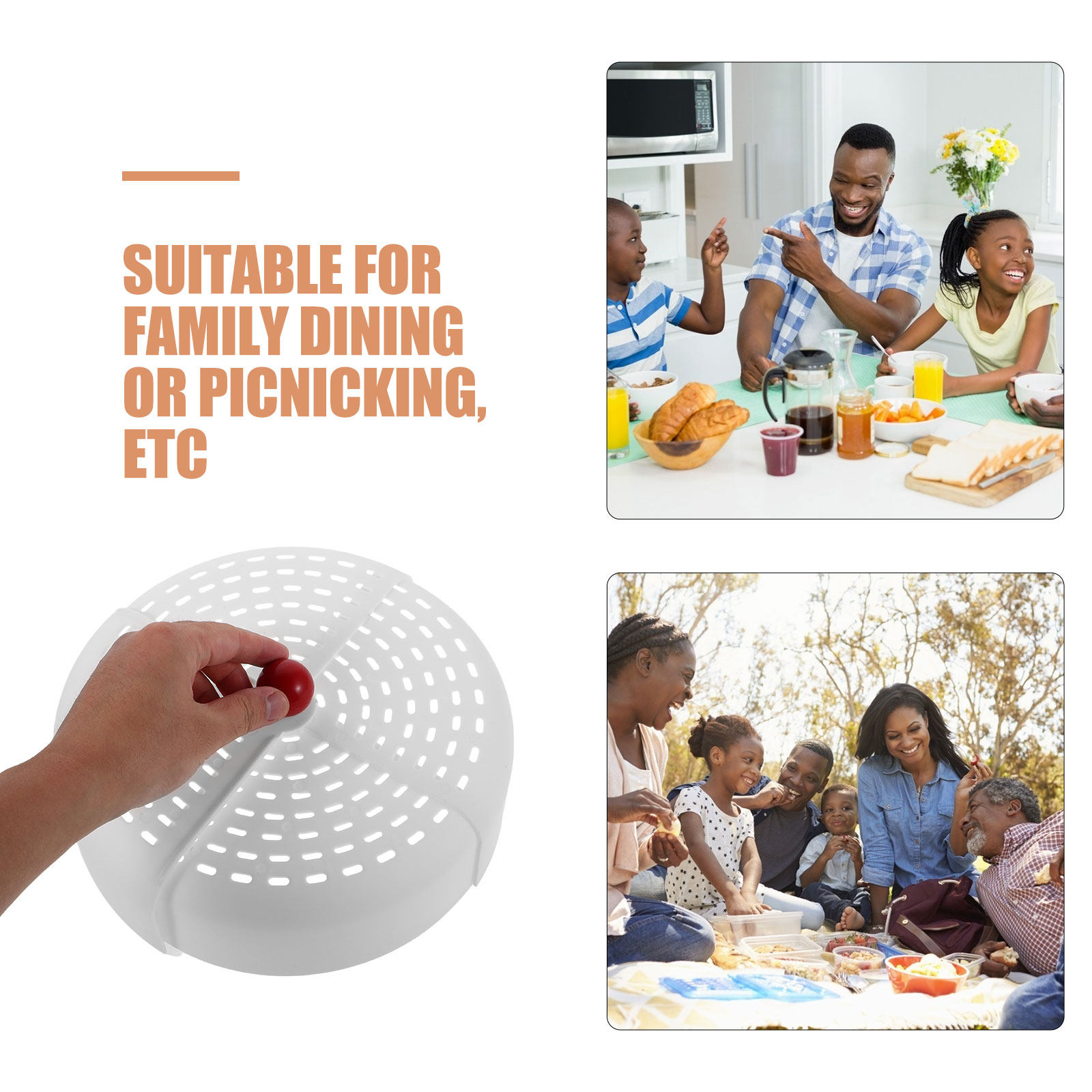 4 stuks opvouwbare voedselafde - Food Storage Net recensie en prijs