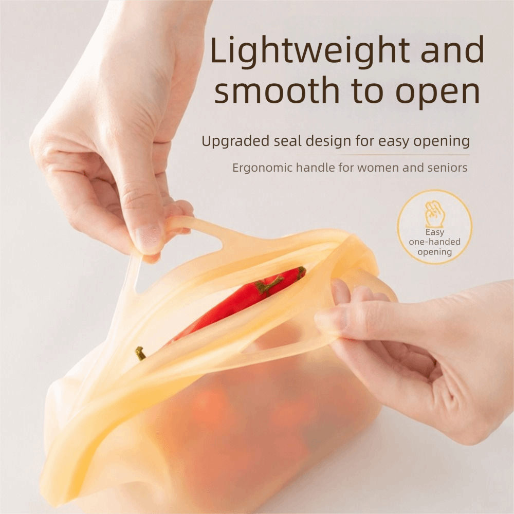 Lekvrije siliconen voedselbewa - Food Storage Temperature recensie en prijs