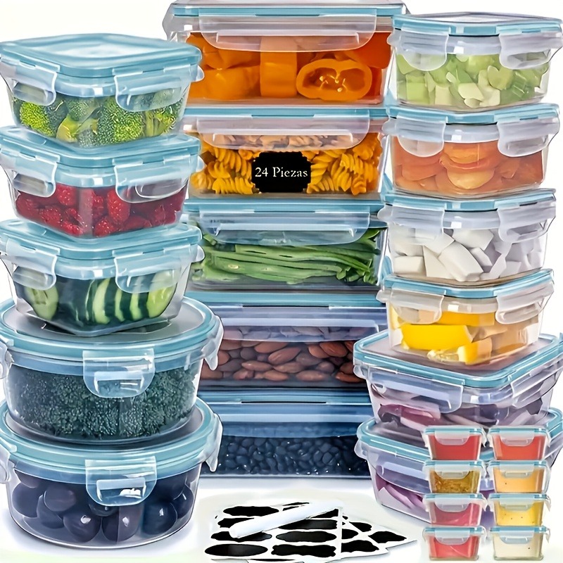48-delige BPA-vrije voedselbew - Food Storage With Colander recensie en prijs