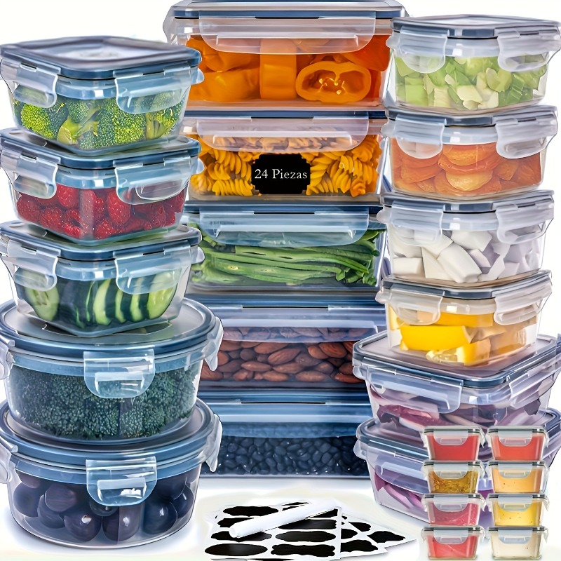 48-delige BPA-vrije voedselbew - Food Storage With Colander recensie en prijs