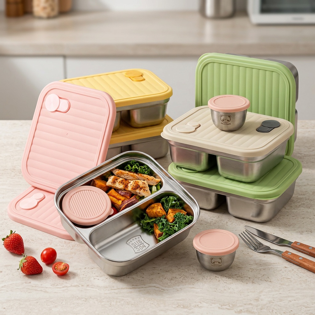 304 roestvrijstalen lunchconta - Food Storage Method recensie en prijs