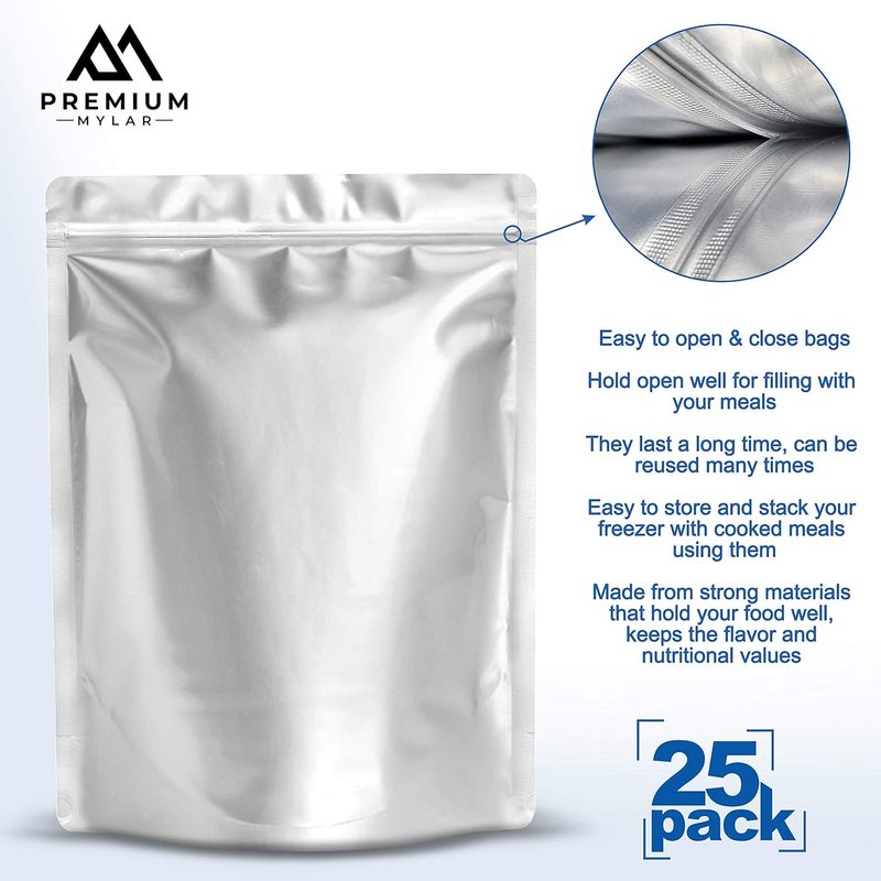 25 Mylar-zakjes - 10