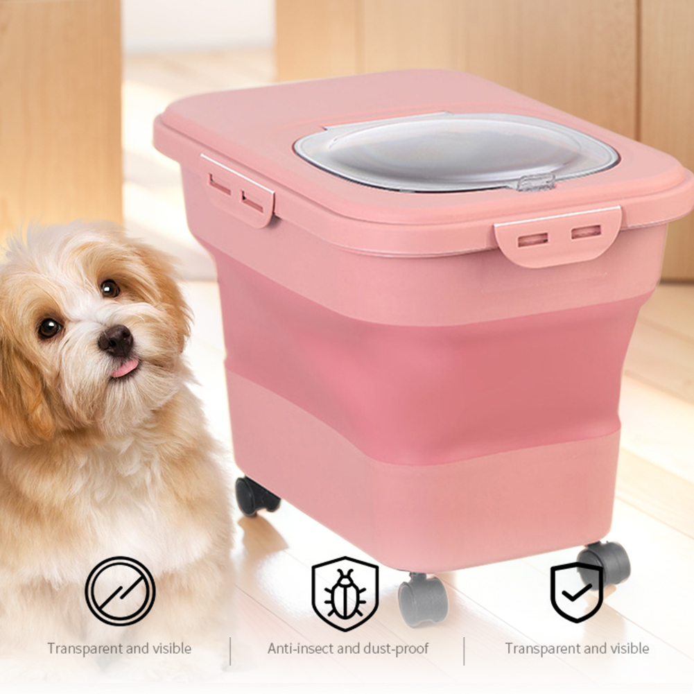 Opvouwbare droge kattenvoerdoo - Food Storage For Dog recensie en prijs