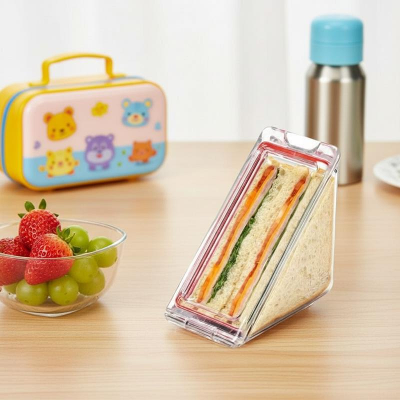 Doorzichtige driehoekige brood - Food Storage Non Toxic recensie en prijs