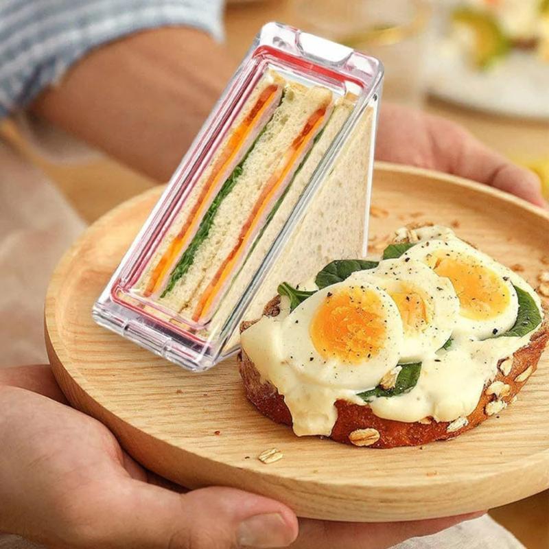 Doorzichtige driehoekige brood - Food Storage Non Toxic recensie en prijs