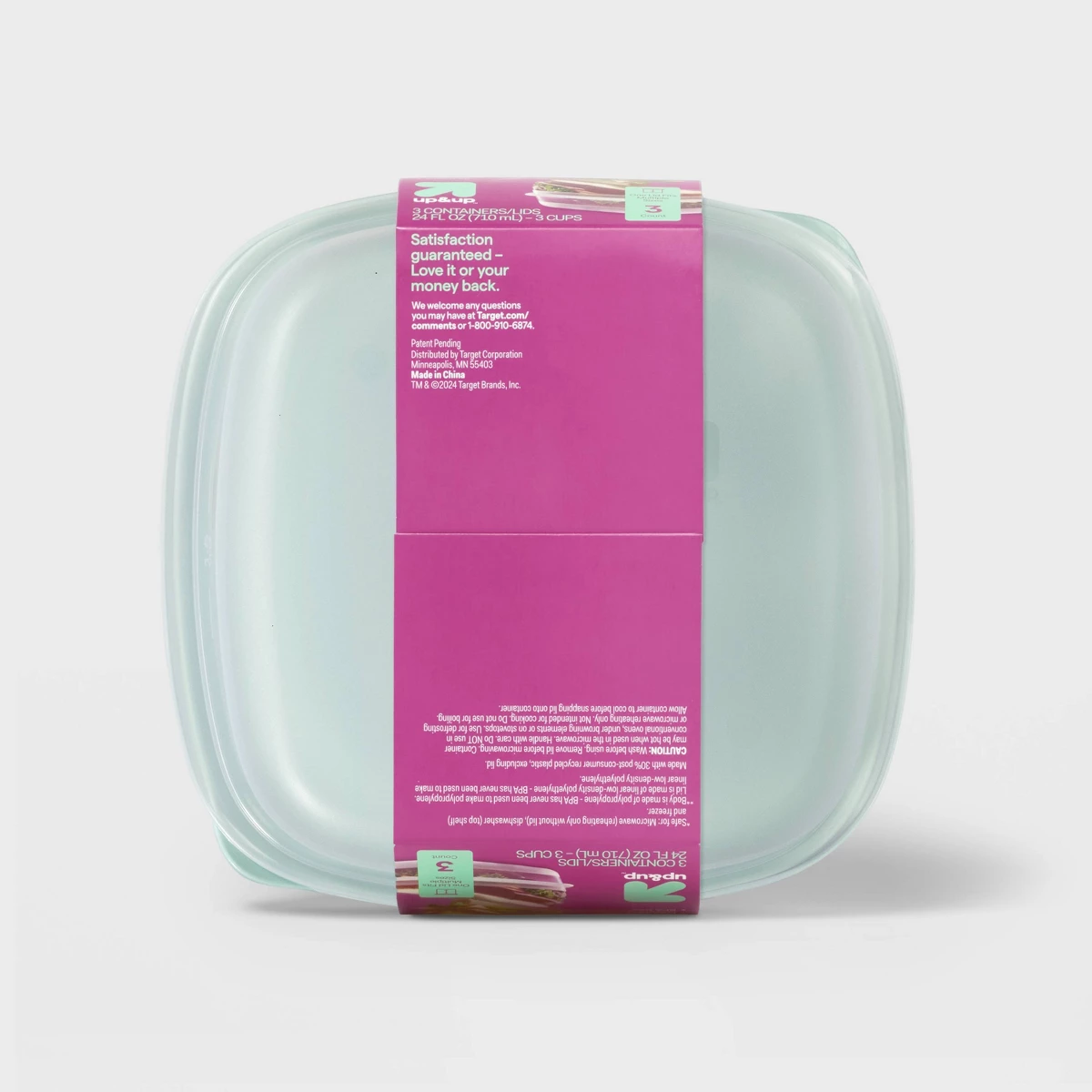 2026 Nieuwe 3-delige set 24oz  - Food Storage Square Containers recensie en prijs